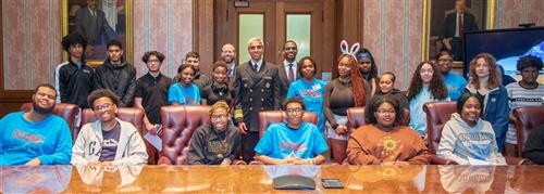 U.S. Surgeon General meets with CMSD students regarding mental health